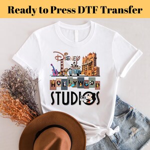 Disney Hollywood Studios DTF, Ready to Press, Disney DTF, Heat Transfer, Disney Trip DTF, Mickey and Friends Dtf, Disney Castle Shirt
