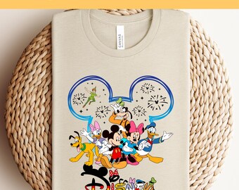 Disney Family Vacation 2026 Ready To Press DTF, Disney Family Trip DTF Transfer, Disney Trip Dtf, Heat Press, Mickey and Friends DTF, Gift