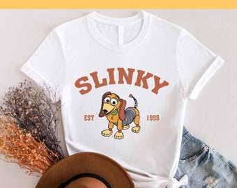 Transferencia DTF de Slinky Dog Est 1995, DTF de Toy Story, lista para imprimir, DTF de Toy Story Slinky Dog, transferencia DTF de Disney, transferencia DTF de Toy Story Party