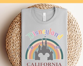 Micky und Freunde DTF, Disneyland Kalifornien DTF, bereit zum Pressen Dtf, Disney Familienreise, Disney Dtf Transfer, Disney Familie Shirt