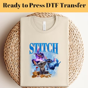 Disney Lilo y Stitch (DTF), Lilo y Stitch (Película 2025), Disneyland (DTF), Disneyworld (Camiseta de Disney), Stitch (DTF), Disney Ready to Press (DTF)