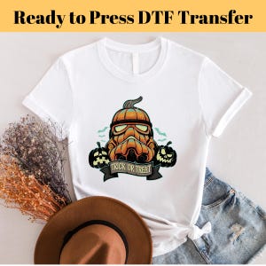 Star Wars Halloween DTF, Starwars Skeleton Ready For Press, Star Wars Characters DTF, Spooky Season Heat Press DTF Transfers, halloween gift