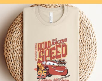Disney Cars Lightning McQueen DTF, Cars DTF-overdrachten, Cars Movie Heat Transfer, Disney Ready To Press, Disney Pixar DTF, Disney Trip DTF,