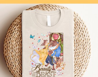 Beauty and the Beast DTF, Disney Princess Belle DTF, Ready to Press, Disney dtf Transfer, Disney Trip Dtf, Disney Princess Shirts, Belle DTF