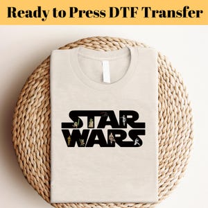 Star Wars DTF, Star Wars Disney DTF, Ready to Press, Disney Transfer, Disney Star Wars Tee, Disney Trip Shirts, Disneyland Tee, Disney DTF