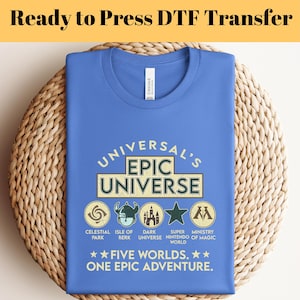 Epic Universe Mario DTF Transfers, Pastel Retro Design, Mario Bros Ready to Press, Disney DTF Transfer, Epic Universe Dtf Press, Mario DTF