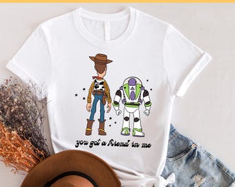 Bereit zum Pressen DTF Transfer - You've got a Friend In Me Heat Transfers, Toy Story DTF Transfer, Disney bereit zum Pressen, Disneyland Transfer