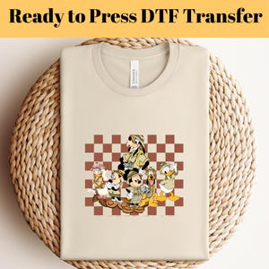 Disney Animal Kingdom DTF Transfer, Mickey Safari Ready To Press, Disneyworld DTF Print, Disneyland Heat Press DTF, Disney Trip Dtf