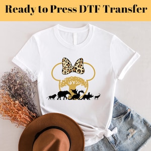 Animal Kingdom Tree of Life DTF Transfer Ready to Press, Disney Safari DTF Transfers, Disney DTF Transfer, Heat Transfer, Disney Shirts