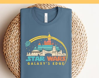 Disney Star Wars DTF Transfer, Galaxy's Edge Pressfertig, Disneyworld vollfarbiger DTF-Druck, Disneyland Heat Press DTF, Disney Shirts