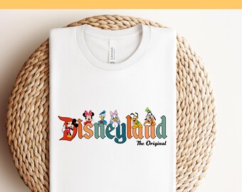 Disneyland The Original DTF, Disney DTF Transfer, Disney Familienausflug DTF, Disneyland Dtf Transfer, Mickey und Friends Dtf, Mickey Disneyland Dtf