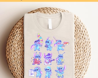 Puntada lista para presionar, Transferencia de calor de Disney, DTF de verano de Disney, Transferencia de vacaciones familiares, DTF de Disneyworld, Transferencia DTF de Disneyland