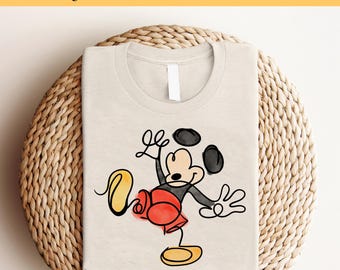 Mickey Ready to Press DTF Transfer, Mickey Mouse DTF, Disney Transfers, Transfers Disney Gifts, High Quality, Heat Press DTF Transfers