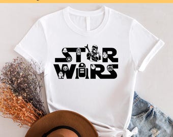 Star Wars Ready To Press, Transferencia DTF de Disney Star Wars, Transferencia térmica de personajes de Star Wars, Galaxy's Edge DTF, regalo de Disney, Transferencia de primavera