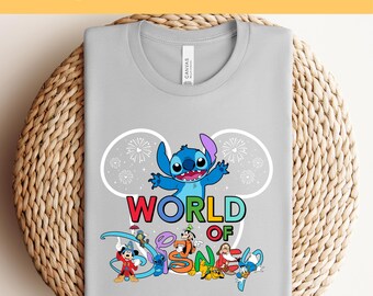 Stitch Disney DTF Transfer, Cute Stitch Ready To Press, Disneyworld DTF Transfers, Mickey mouse dtf, Disney DTF Transfer, Stitch Dtf,