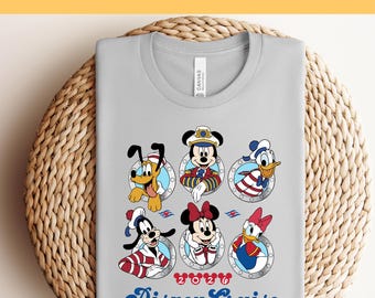 Disney Cruise Ready To Press, Disney Cruise 2026 DTF Transfer, Disney Family DTF Print, Heat Press, Disneyworld DTF, Iron On Transfer