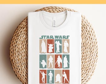 Disney Star Wars DTF Transfer, Galaxy's Edge Pressfertig, Disneyworld vollfarbiger DTF-Druck, Disneyland Heat Press DTF, Disney Shirts