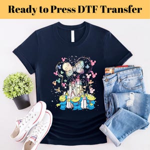 Toy Story Characters Castle Dtf, Disney Toy Story Ready To Press, Woody Dtf, Buzz Lightyear Dtf, Jessie Dtf, Bo Peep Dtf, Slinky Dtf, Alien