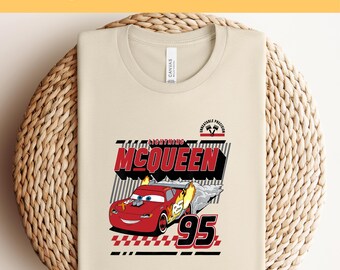 Disney Cars Lightning McQueen DTF, Cars DTF-overdrachten, Cars Movie Heat Transfer, Disney Ready To Press, Disney Pixar DTF, Disney Trip DTF,