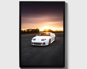 Nissan 300 ZX Automotive Gift JDM Legends Poster Garage Art