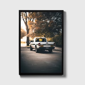 Ford Ranger Truck Poster, Park Landscape Photography, Vehicle Wall Art Print, Garage Decor, Automotive Wall Art, Nature and Parks Print