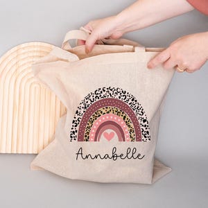 Kindergarten bag for girls, kindergarten bag, gifts for girls, bag for changing clothes, fabric bag for girls