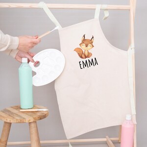 Personalized children's apron, children's cooking apron, gift for children, craft apron, toddler apron, children's apron with name, kitchen apron