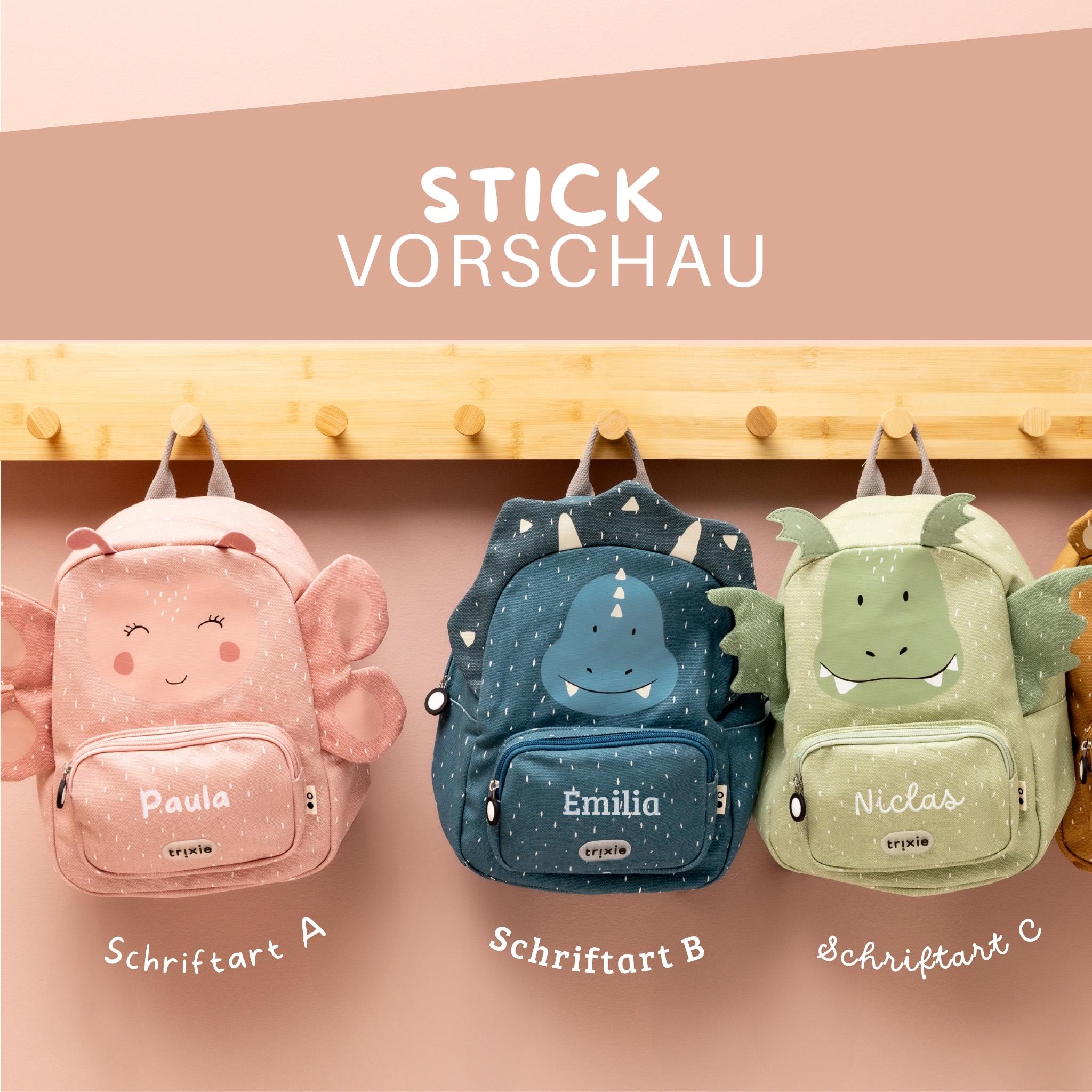Tier Rucksack Kinder Kindergarten Set, Kindergartenrucksack, Trixie Rucksack, Kinderrucksack ...