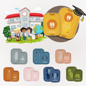 Personalized lunch box, personalized lunch box for children, kindergarten lunch box, school enrollment gift, Trixie lunch box, lunch box, Trixie