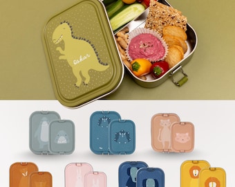 Gepersonaliseerde lunchbox, gepersonaliseerde kinderlunchbox, lunchbox voor de kleuterschool, cadeau voor de start van het schooljaar, Trixie lunchbox, lunchbox, Trixie