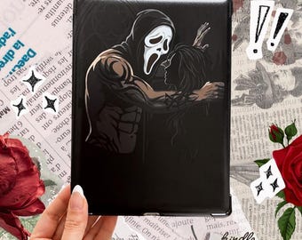 Dark Romance Kindle Case | Mask Kindle Cover | BookTok Reader Gift | Gothic Kindle Case | Morally Gray Men Aesthetic