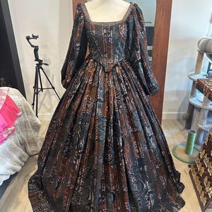 Ready to ship Victorian gown