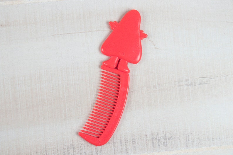 Happy Meal Toy Grimace McDonald/'s Grimace Comb Comb Kids Comb 1980 Red Comb McDonalds Comb Child/'s Comb Grimace Comb McDonald/'s