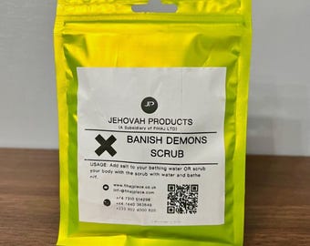 Banish Demons Spiritual Scrub| Powerful spiritual scrub