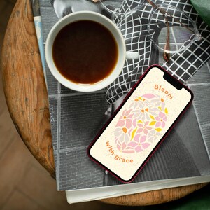 Floral Phone Wallpapers | 15 Cute, Aesthetic Background With Flowers | Positive Quote Backgrounds | Editable With Canva | Summer Wallpapers