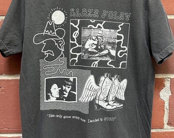 Blaze Foley fan art t-shirt