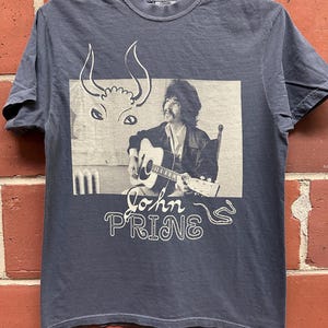 John Prine fan art shirt