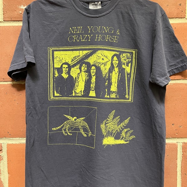 Neil Young fan art T-shirt