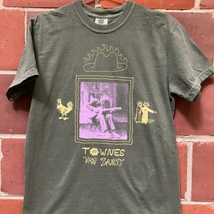 Townes Van Zandt fan art shirt