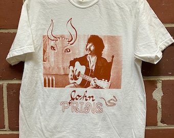 John Prine fan art shirt