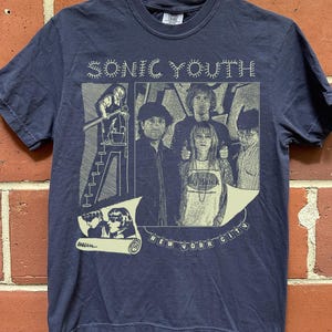 Sonic Youth Tshirt - Etsy