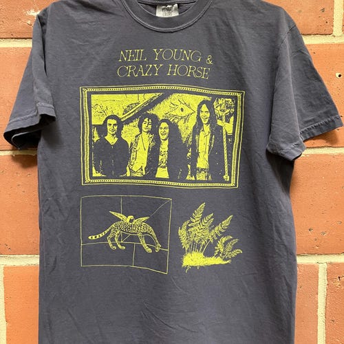 Neil Young Fan Art T-shirt - Etsy