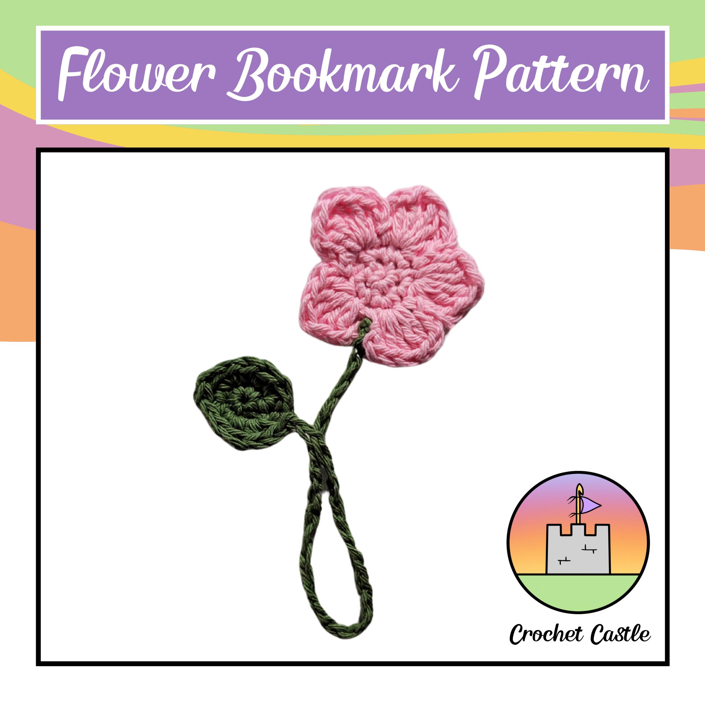 30 Flower Bookmark Crochet Patterns to Add a Handmade Touch to Reading Time 15 Whimsical Flower Bookmark Crochet Pattern