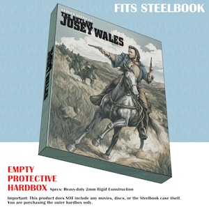 El Forajido Josey Wales HardBox para Steelbook (Sin Películas)