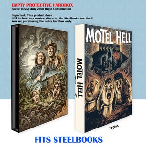Motel Hell 1980 HardBox för Steelbook (inga filmer)