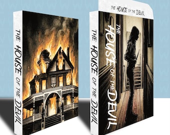 The House of the Devil Sleeve For Steelbook (No Movie, Onyl Box)