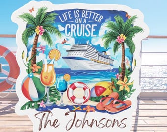 Custom Family Cruise Magnet, Cruise Door Magnet, Family Cruise Door Magnet, Couples Cruise Magnet, 2025 Cruise Essentials, Cruise Must Haves