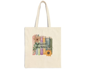 Powered by Fiction - Cotton Canvas Tote Bag