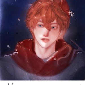 TARTAGLIA CHILDE BIRTHDAY Card | Genshin Impact  | anime | birthday gift