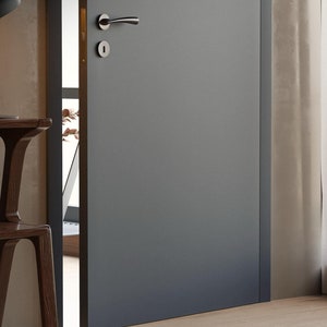 Anthracite Modern Door